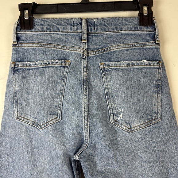 AGOLDE Denim Women's NICO High Rise Slim Fit Jeans button Fly Size 24 - Picture 5 of 10